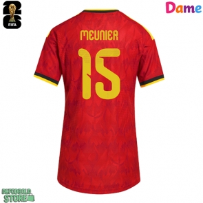 Belgien Thomas Meunier #15 Replika Hjemmebanetrøje Dame VM 2026 Kortærmet